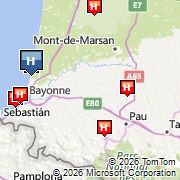 Les Hortensias du Lac Map